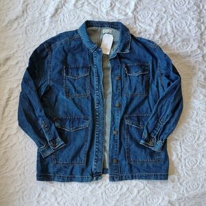 Wonderly Denim Chore Barn Jacket XLarge XL NEW